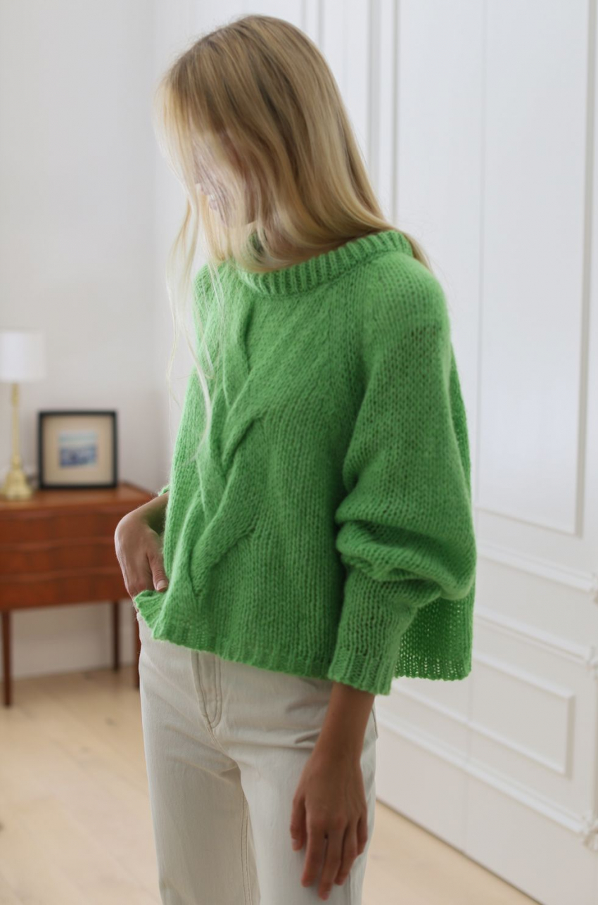 Sweter Vigo zielony