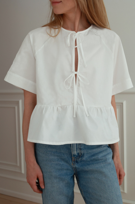 Bluzka Bodmin biała